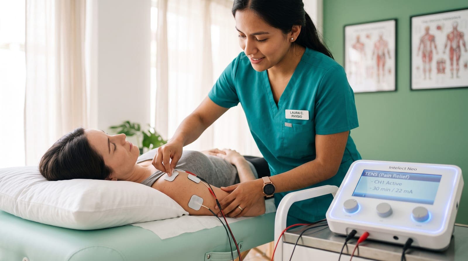 Zona de electroterapia — Reactiva Salud, Comas (Lima Norte)