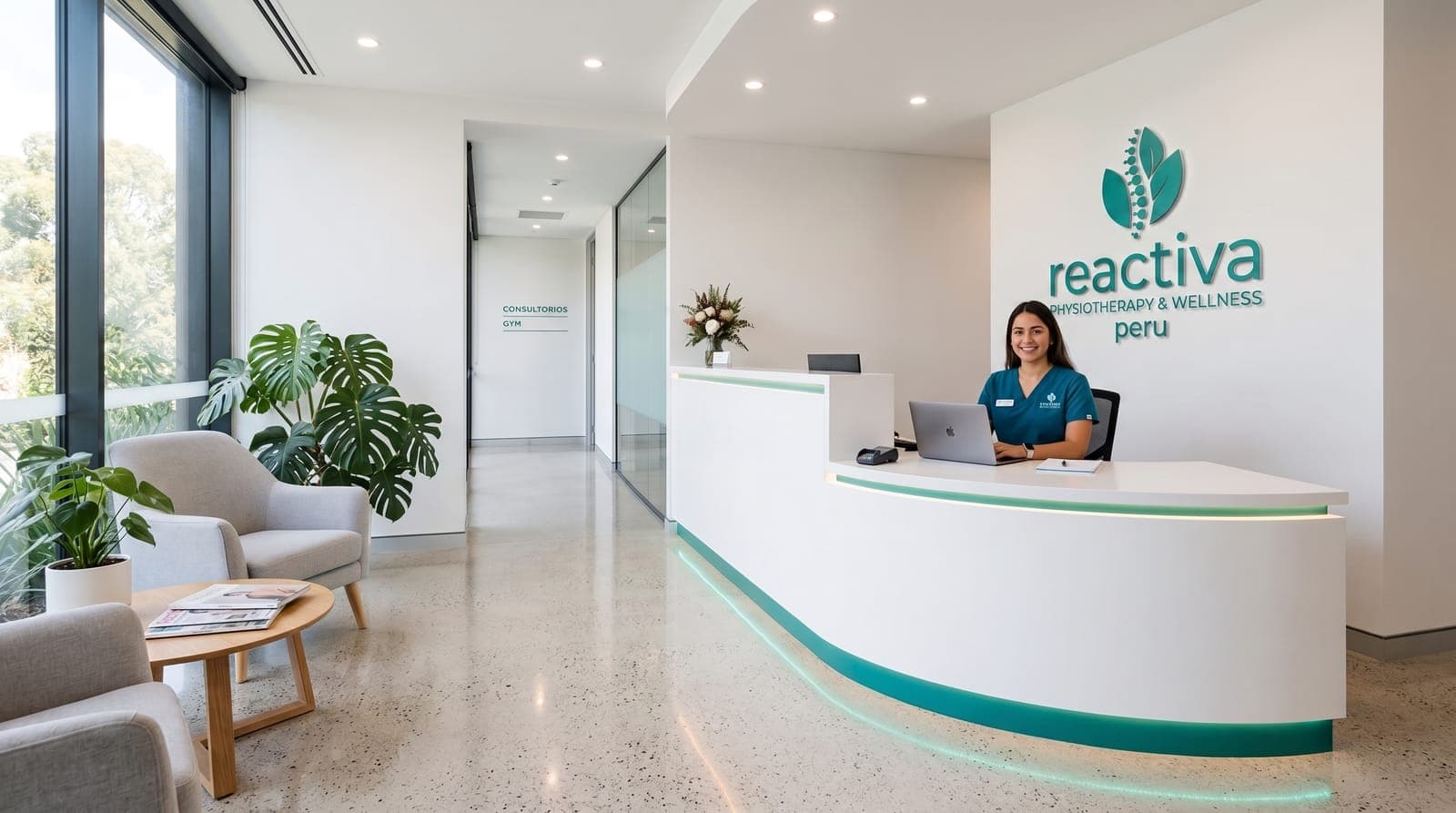 Recepción — Reactiva Salud, Comas (Lima Norte)